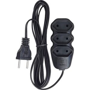EXTENSÃO ELETRICA FIO PARALELO 0,75 1,5 MT 2P