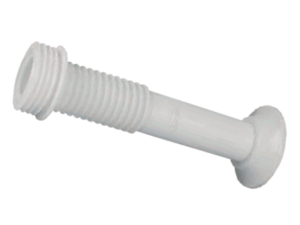TUBO DE LIGAÇÃO PVC SANFONADO BRANCO C/SPUD