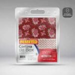 CORTINA DE BOX VISOR ROSINHA 1,38 X 2,0