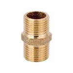 NIPLE METAL AMARELO 1 1/2" x 1 1/2"