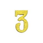 NUMERO APARTAMENTO COLONIAL PVC 3